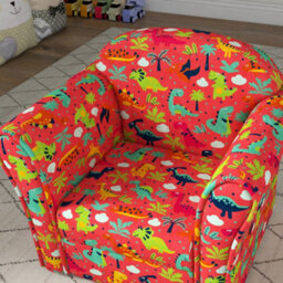 Aiyaplay Kids Armchair Toddler Sofa Chair Bedroom Playroom, Jungle Dinosaur - thumbnail 8