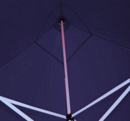 Crocodile Trading 3M X 6M Trader-Max 30 Commercial Instant Shelter Pop Up Gazebos Frame, Canopy & Sides - Navy Blue - thumbnail 4