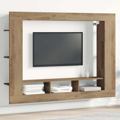 Walplus Tv Cabinet Artisan Oak 152 X 22 X 113 Cm Engineered Wood - image 1