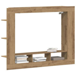 Walplus Tv Cabinet Artisan Oak 152 X 22 X 113 Cm Engineered Wood - thumbnail 3