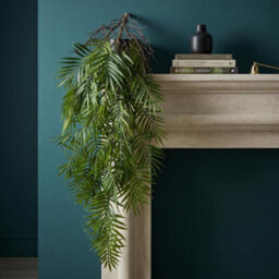 Leaf Pack Of 6 X 90Cm Artificial Trailing Palm Fern Plant Hanging Faux Tropical Greenery - thumbnail 5