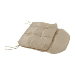 Living And Home Khaki Garden Chair Seat Pad Cushion Waterproof Outdoor Bench Swing Chair Egg Chair Seat Cushion 125Cm L X 53Cm W - thumbnail 4