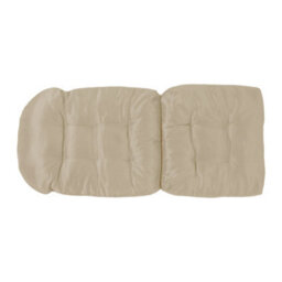 Living And Home Khaki Garden Chair Seat Pad Cushion Waterproof Outdoor Bench Swing Chair Egg Chair Seat Cushion 125Cm L X 53Cm W - thumbnail 1