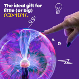 Wicked Gizmos 8 Inch Magic Plasma Ball Touch Sensitive Glass Lightning Sphere With Audio Mode Fun Retro Gadget Lamp And Gift - thumbnail 7
