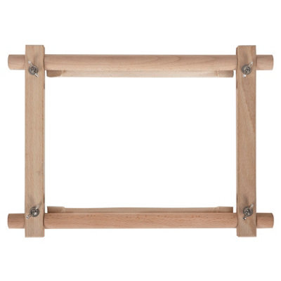 Milward Rotating Tapestry Frame - Beech Wood 22X22Cm Stitch-On Frame For Needlecraft & Embroidery - image 1