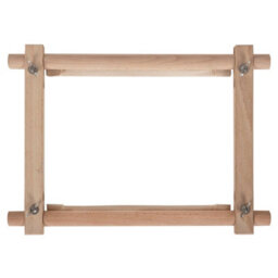 Milward Rotating Tapestry Frame - Beech Wood 22X22Cm Stitch-On Frame For Needlecraft & Embroidery - thumbnail 1