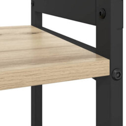 Berkfield Bookcase Sonoma Oak 40 X 30 X 48.5 Cm Engineered Wood - thumbnail 8