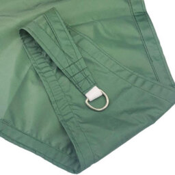 Green 4X4M Triangular Polyester Shade Sail Waterproof Uv Resistant - thumbnail 8