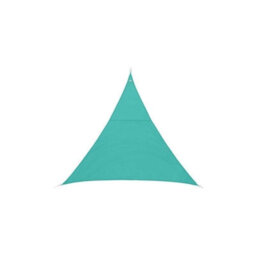 Green 4X4M Triangular Polyester Shade Sail Waterproof Uv Resistant - thumbnail 6