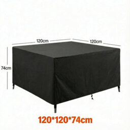 120X120X89Cm Heavy Duty Waterproof Garden Patio Furniture Cover For Rattan Table Sofa Outdoor - thumbnail 2
