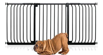 Bettacare Elite Pressure Dog Gate, 179Cm - 188Cm, Matt Black, Pressure Fit Pet Gate For Dog And Puppy - image 1
