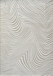 Beige Abstract Outdoor Rug, Abstract Stain-Resistant Rug For Patio, Garden, Deck, 5mm Modern Outdoor Rug-160Cm X 230Cm - thumbnail 1