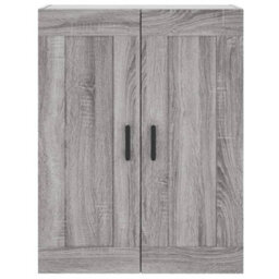 Berkfield Highboard Grey Sonoma 69.5X34X180 Cm Engineered Wood - thumbnail 6