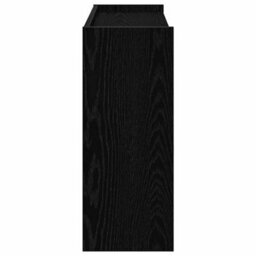 Berkfield Elegant Shoe Rack Black 80X25X61.5 Cm Engineered Wood - thumbnail 5