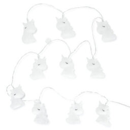 Valuelights Set Of 10 Kids Battery Powered Fairy String Lights With Unicorns - thumbnail 2