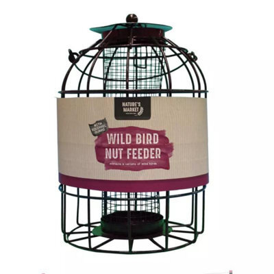 Bird Feeder Hanging Garden Birdcare Nut Deluxe Set Squirrel Proof - image 1
