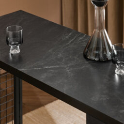 Sobuy Fwt100-Sch, Kitchen Breakfast Bar Table Dining Table Coffee Bar,black,w120Xd50Xh105 - thumbnail 6
