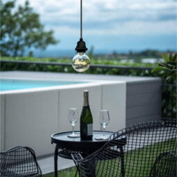 Ip65 Waterproof Vintage 2 Pack Black Pendant Lights Adjustable E27 Hanging Ceiling Lamps For Indoor & Outdoor Use - thumbnail 9