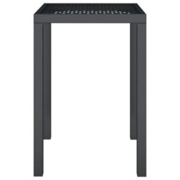 Berkfield Garden Table Anthracite 50X50X72 Cm Steel - thumbnail 3
