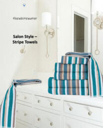TheWhiteWater Limited Gift Bale Set Of 6 Pcs Teal Towels 100% Natural Cotton - thumbnail 3