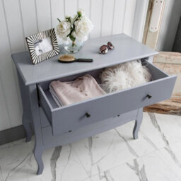 Nöa & Nani Noa & Nani Chest Of Drawers 3 Drawer In Silk Grey Camille - thumbnail 2