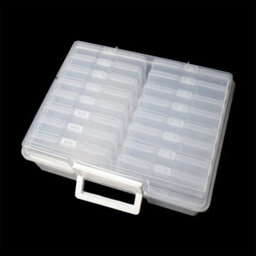 1600Pcs Photo Storage Box Picture Album Postcard Organizer-Clear - thumbnail 6