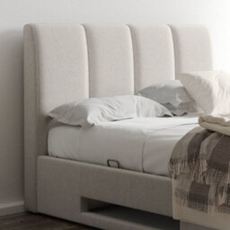 Copenhagen Upholstered Ottoman Storage Tv Bed Shell - Double 4Ft6 Bed Frame Only - thumbnail 3