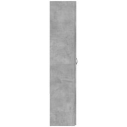 Berkfield File Cabinet Concrete Grey 60X32X153 Cm Engineered Wood - thumbnail 5