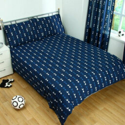 Tottenham Hotspur Fc Pulse Duvet Cover Set Navy/white (Double) - thumbnail 2