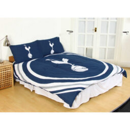 Tottenham Hotspur Fc Pulse Duvet Cover Set Navy/white (Double) - thumbnail 3