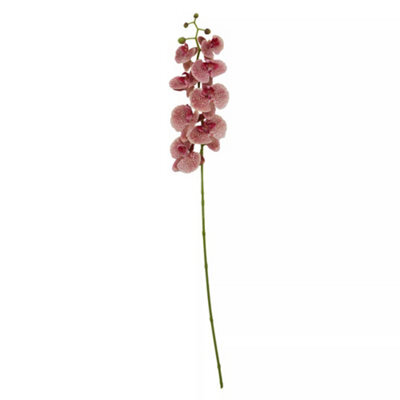 Orsina Pink Orchid Spray - 100Cm, Graceful Faux Orchid Stem With Delicate Pink Blooms, Adds Height And Elegance - image 1