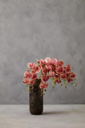 Orsina Pink Orchid Spray - 100Cm, Graceful Faux Orchid Stem With Delicate Pink Blooms, Adds Height And Elegance - thumbnail 4