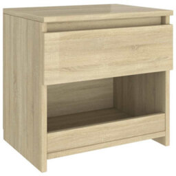 Berkfield Elegant Bedside Cabinets 2 Pcs Sonoma Oak 40X30X39 Cm Engineered Wood - thumbnail 5