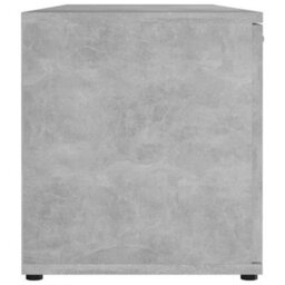 Berkfield Classic Tv Cabinet Concrete Grey 120X34X37 Cm Engineered Wood - thumbnail 8