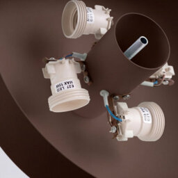 Sollux Lighting Omiq Steel/pvc Brown 4 Lights Modern Ceiling Lamps - thumbnail 7