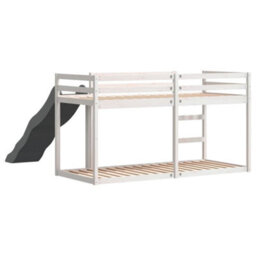 Berkfield Bunk Bed With Slide&ladder Without Mattress White 90X190 Cm Single - thumbnail 7