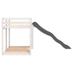 Berkfield Bunk Bed With Slide&ladder Without Mattress White 90X190 Cm Single - thumbnail 6
