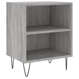 Berkfield Bedside Cabinets 2 Pcs Grey Sonoma 40X30X50 Cm Engineered Wood - thumbnail 4