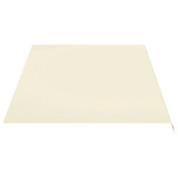 Walplus Replacement Fabric For Awning Garden Sun Shade Canopy Gazebo For Back Door, Porch, Patio Cream 5X3.5 M - thumbnail 4
