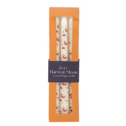 Set Of 3 Harvest Moon Taper Candles - thumbnail 2