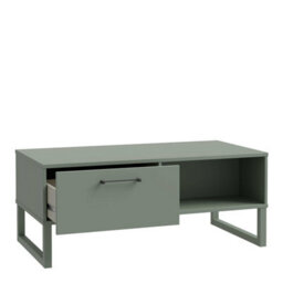 Wyld Haus Onyx Sage Green 1-Drawer Coffee Table With Open Shelf - thumbnail 5