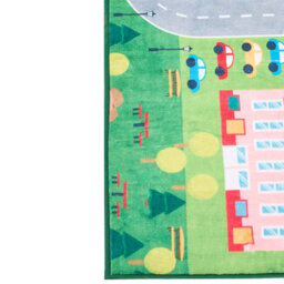 Beliani Kids Rug Seben Green 80 X 150 Cm - thumbnail 4