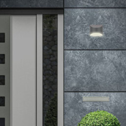 Briloner Led Solar Outdoor Wall Light Black 10Cm 3000K Ip44 - thumbnail 6