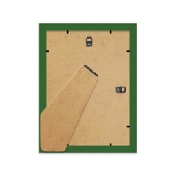 "7X5"" Green Frame With Mount For 6X4"" Pictures 20mm Thin Edge Portrait And Landscape Display With Wall Hooks And Kickstand" - thumbnail 3