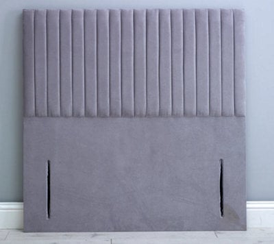 Comfy Deluxe 5Ft 54Inch Blue Naples Velvet Apollo Floorstanding Headboard - image 1