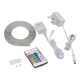 GoodHome Waldeck Mains-Powered (Plug-In) Led Rgb & Neutral White Strip Light Ip20 2000Lm 4000K (L)5M - thumbnail 4