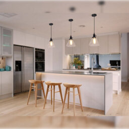 Long Life Lamps Company Glass Ceiling Lamp Shade Pendant Light M0126 With St58 Led 4W E27 - thumbnail 7