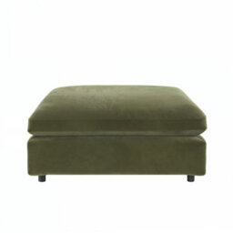 Solace+Co Asher U Shape Corner Sofa Bundle Khaki Green Velvet - thumbnail 5