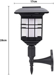 Solar Powered Lights Featuring 51 Led - Flickering Torch Flame Effect Perfect For Outdoor Garden Decoration - thumbnail 7