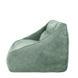 icon Cecilia Bean Bag Sofa Sage Green Giant Chenille Bean Bag Chair - thumbnail 7